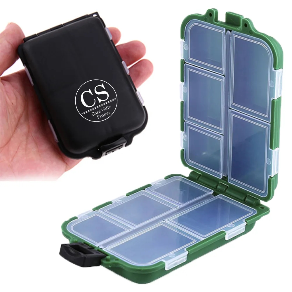 10 Compartments Fishing Tackle Organizing Box 3