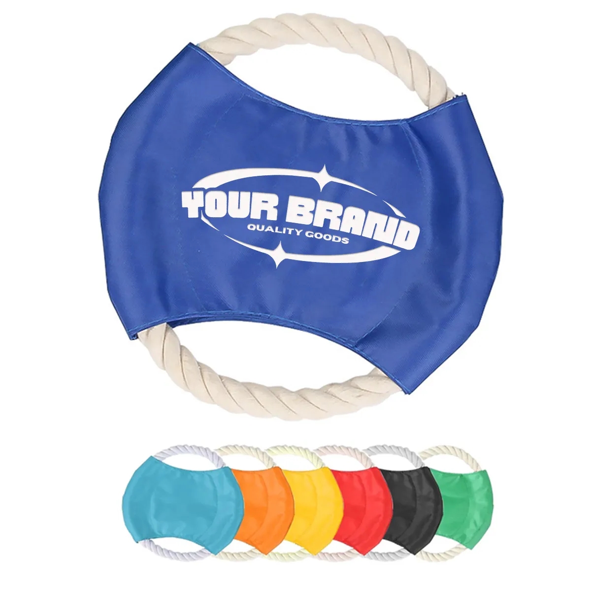 Pet Training Playing Toy Cotton Rope Dog Flying Saucer 3