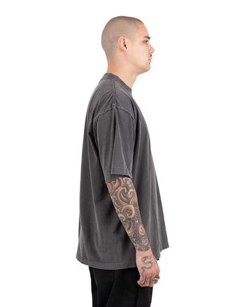 Unisex Garment-Dyed Reverse Tee - SHGRS 21