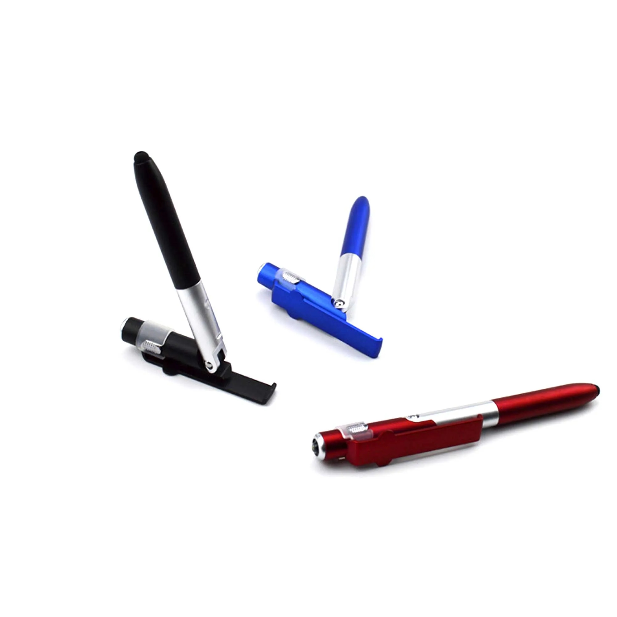 4-in-1 Ballpoint Pen / LED / Phone Stand / Stylus 5