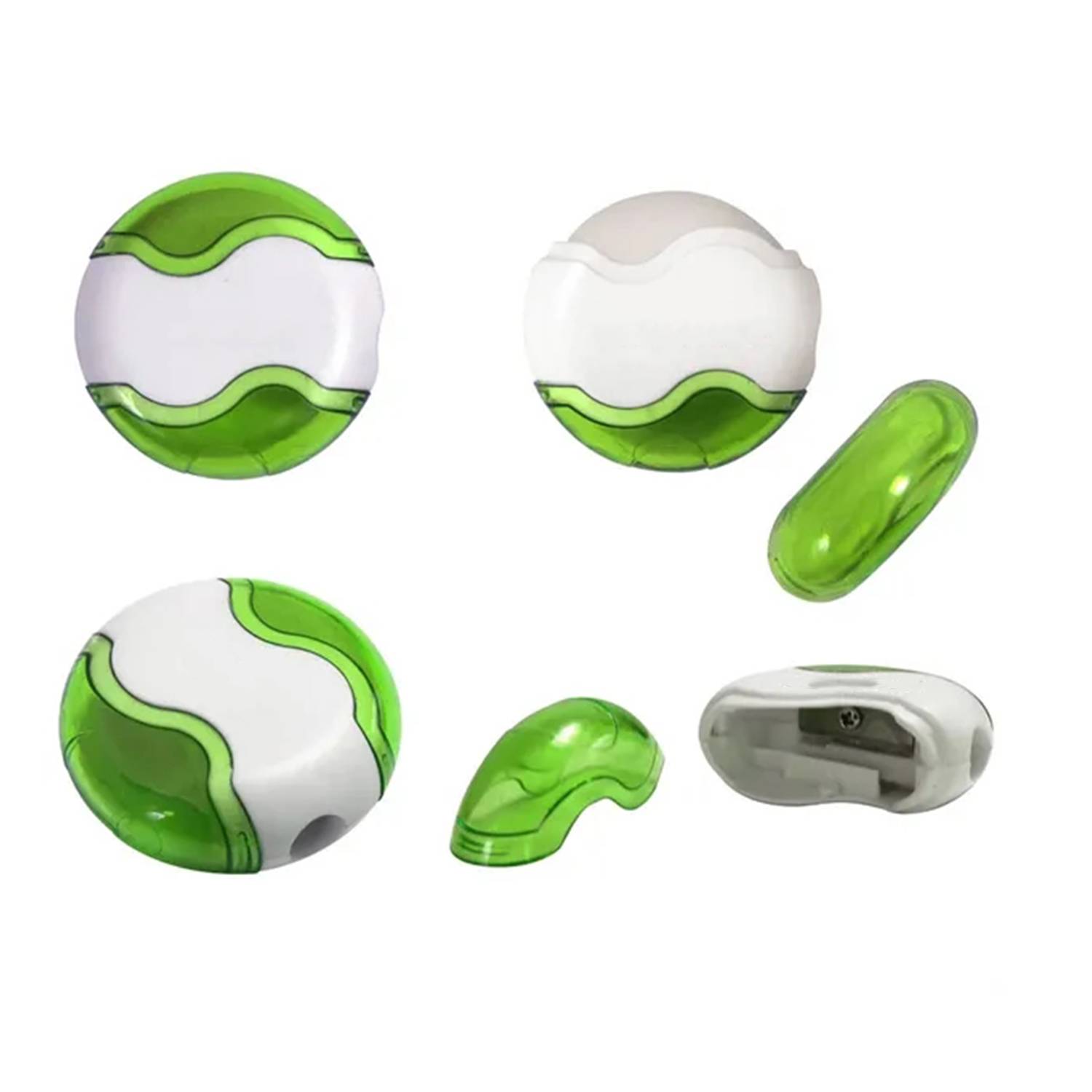 School Student Circular Pencil Sharpener&Eraser 6