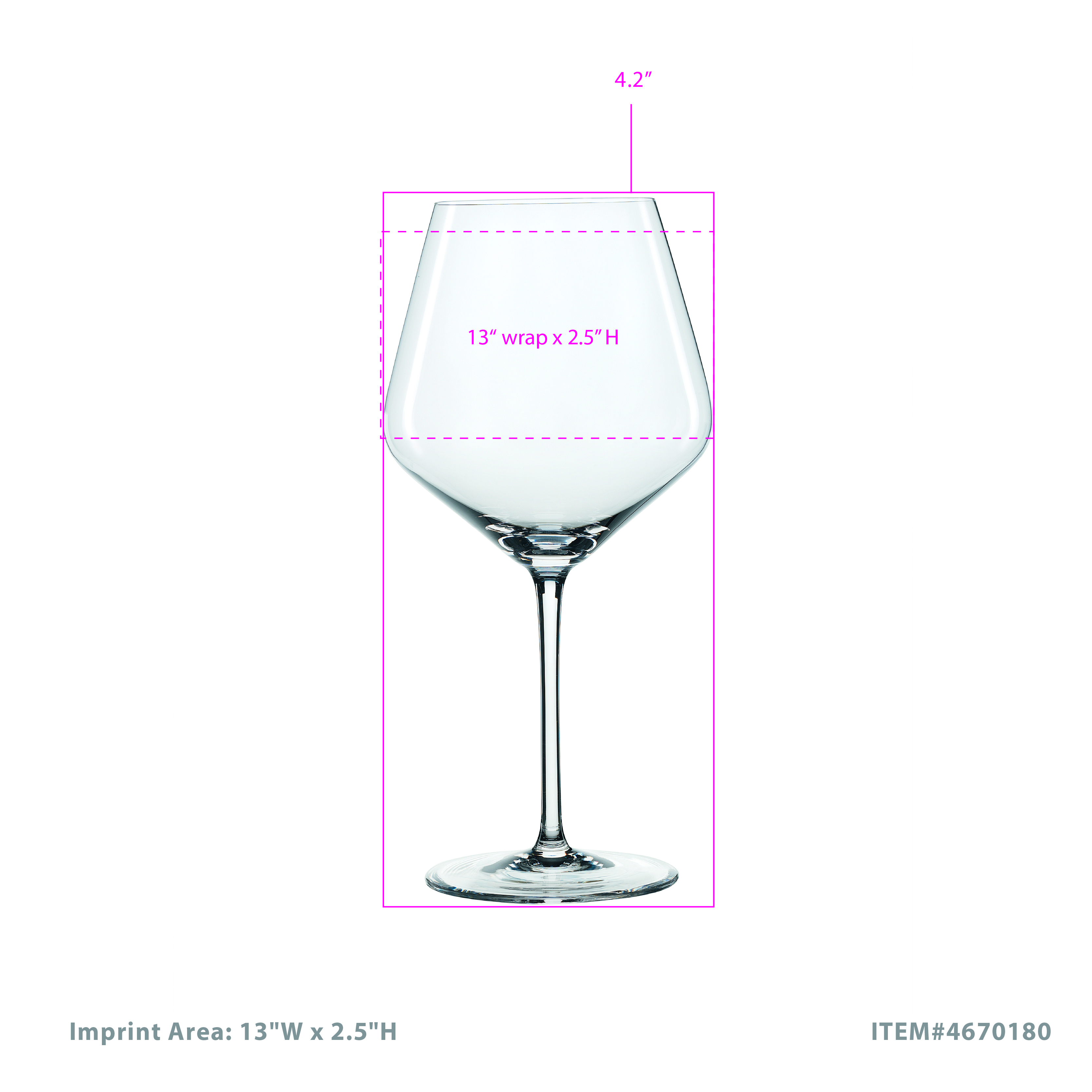Spiegelau Style 22.6 oz Burgundy Glass, set of 4 5