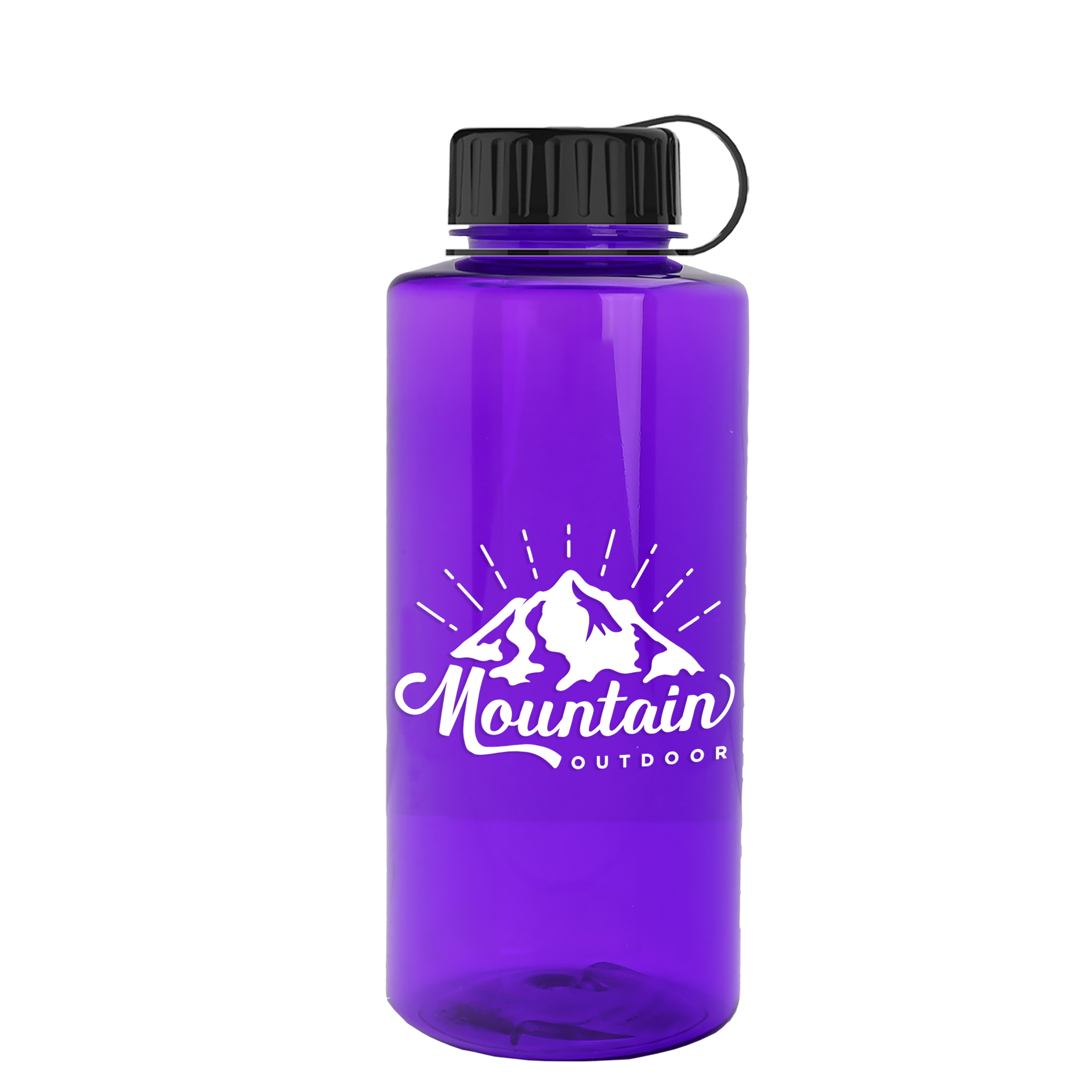 Garyline® Mountaineer Tritan® Bottle with Tethered Lid - 36 oz. 354