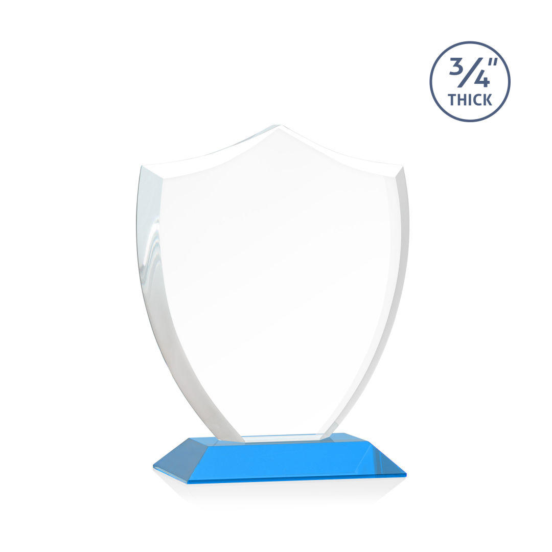 Scudo Shield VividPrint™ Award - Sky Blue 6