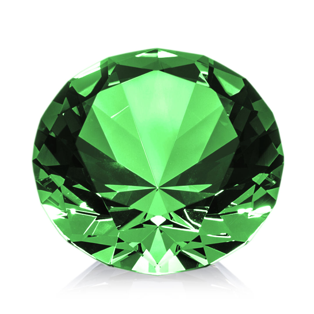 Optical Gemstone Award - Emerald 21