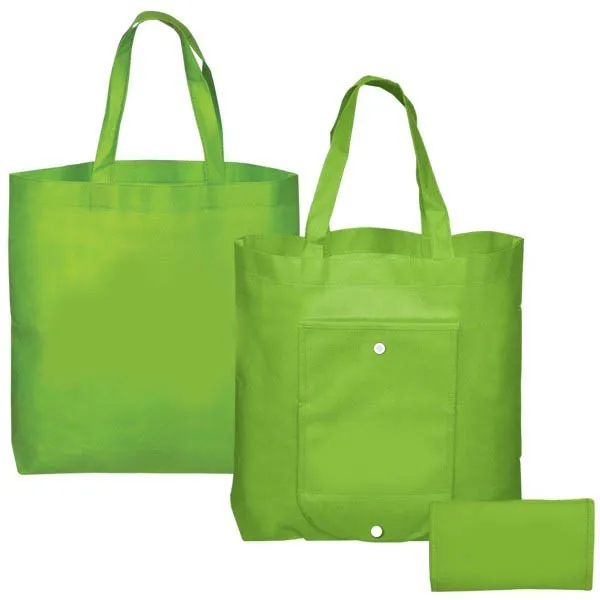 Recycled Pet Folding Non-woven Tote Bags 3