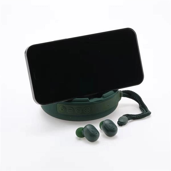 Bluetooth Speaker With Earbuds-With Custom Logo 4
