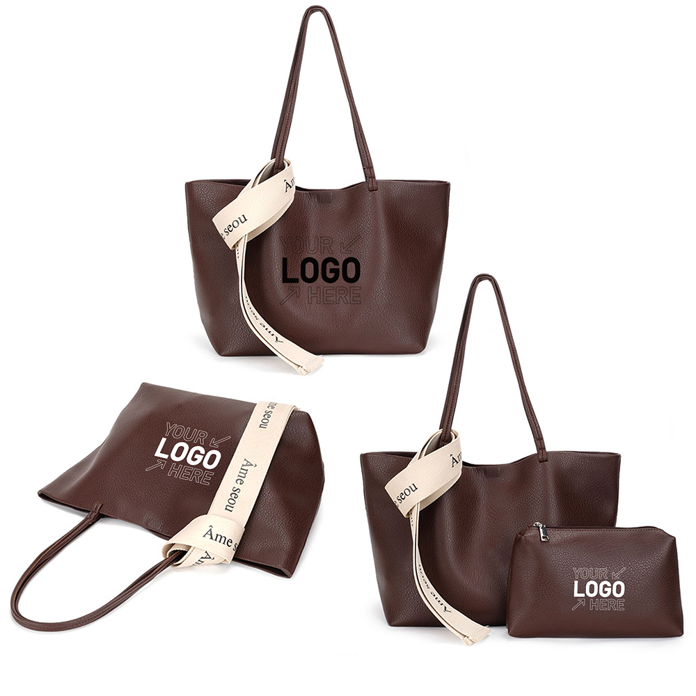 2Pcs Shoulder Tote Wallet Bag Set