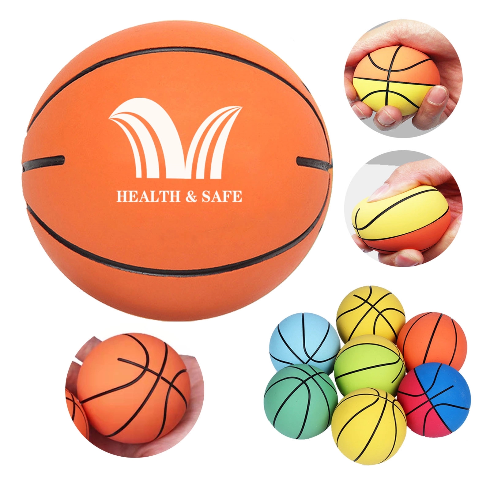 6Cm Mini Rubber Hollow Elastic Ball 3