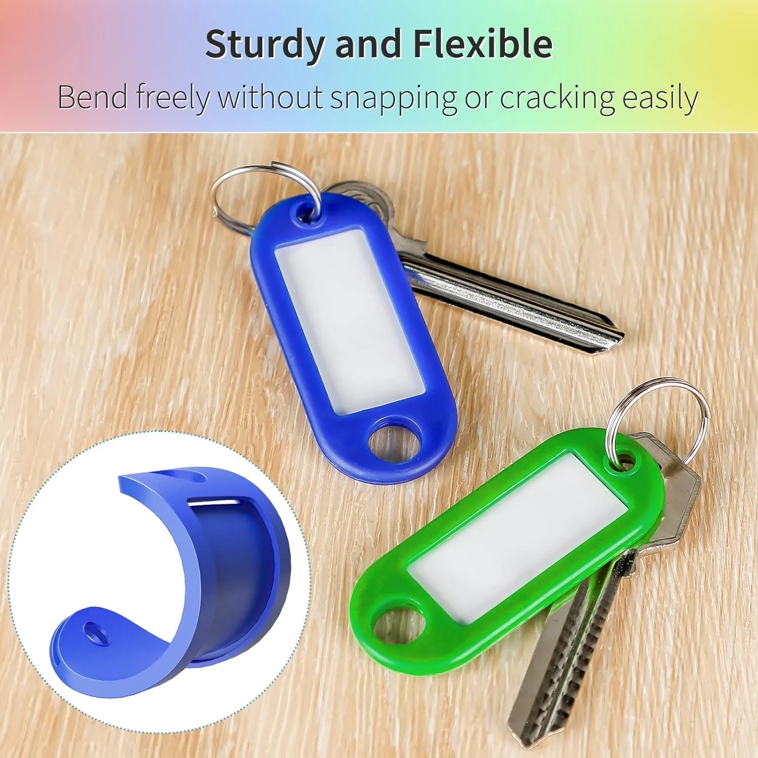 Labeling Tag Keychain 6