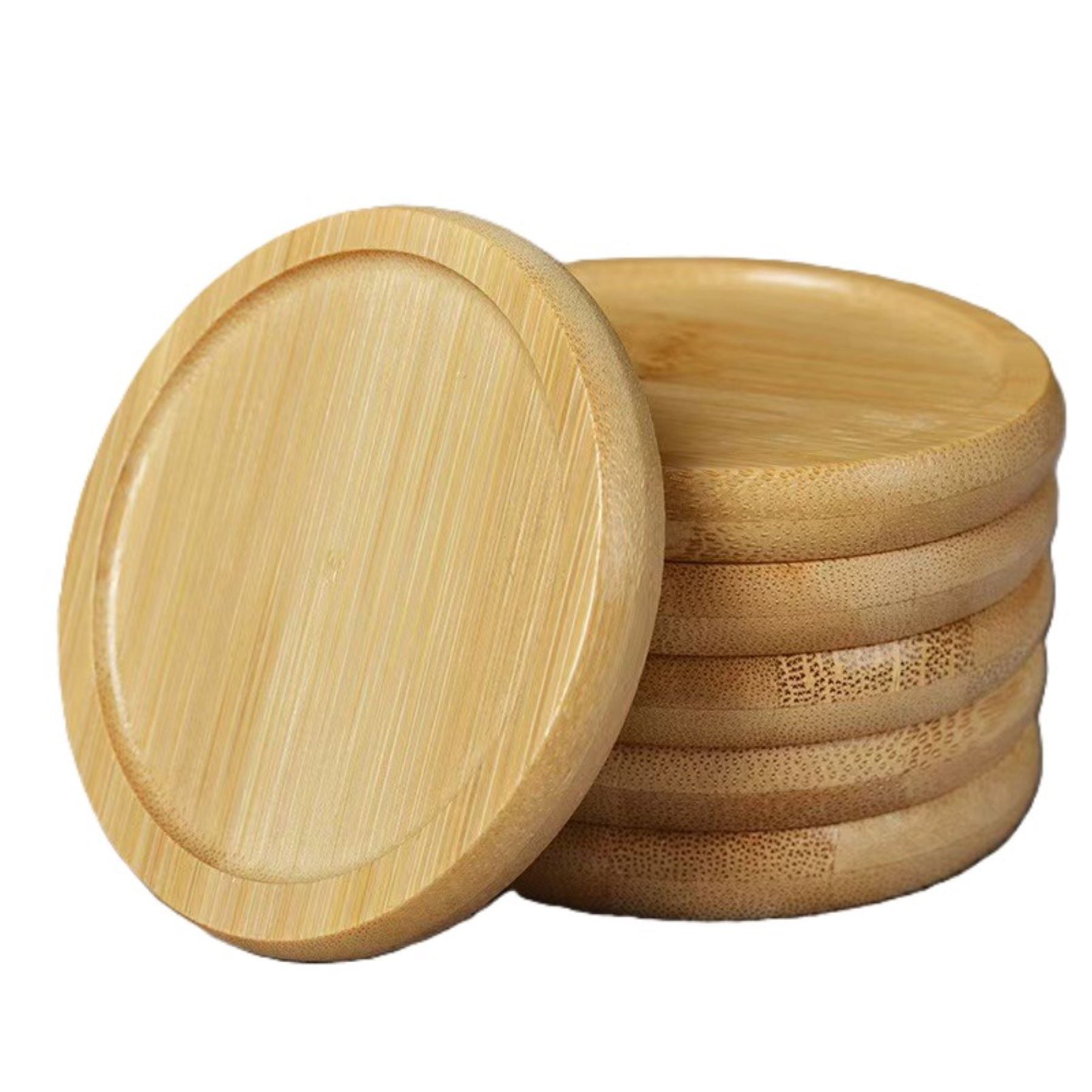 Natural Bamboo Coaster 4