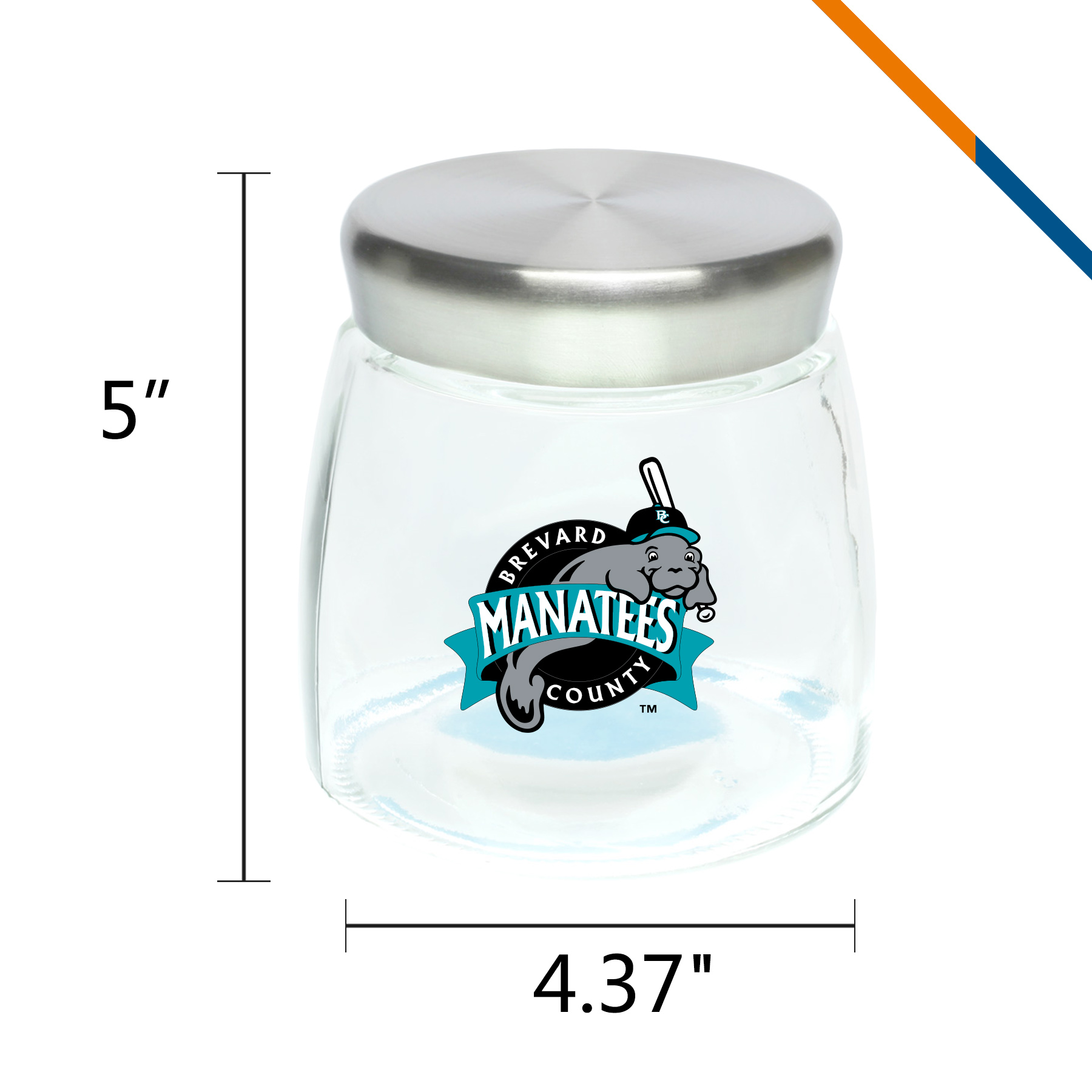 Donna Glass Candy Jars 7