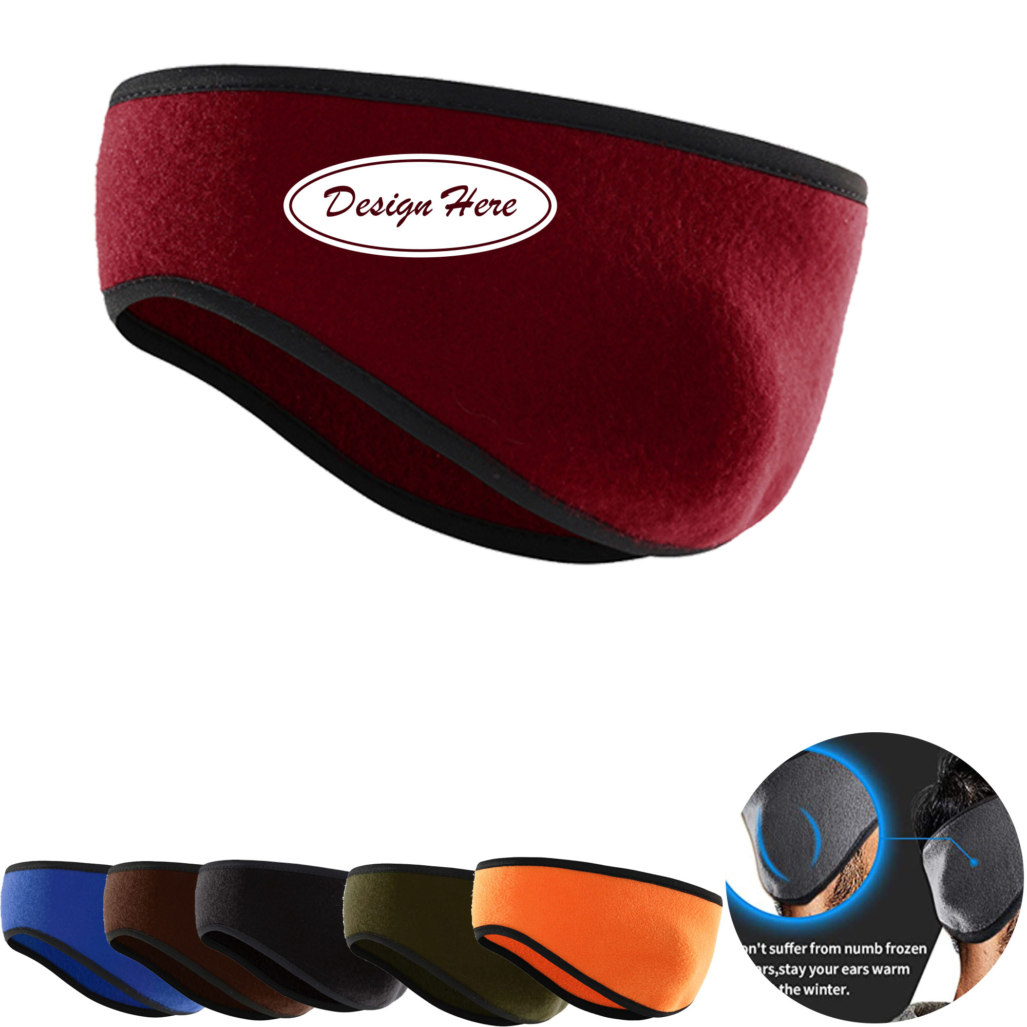 Warm Fleece Ear Warmer Headband ?C Cozy & Stylish Winter Protection 4