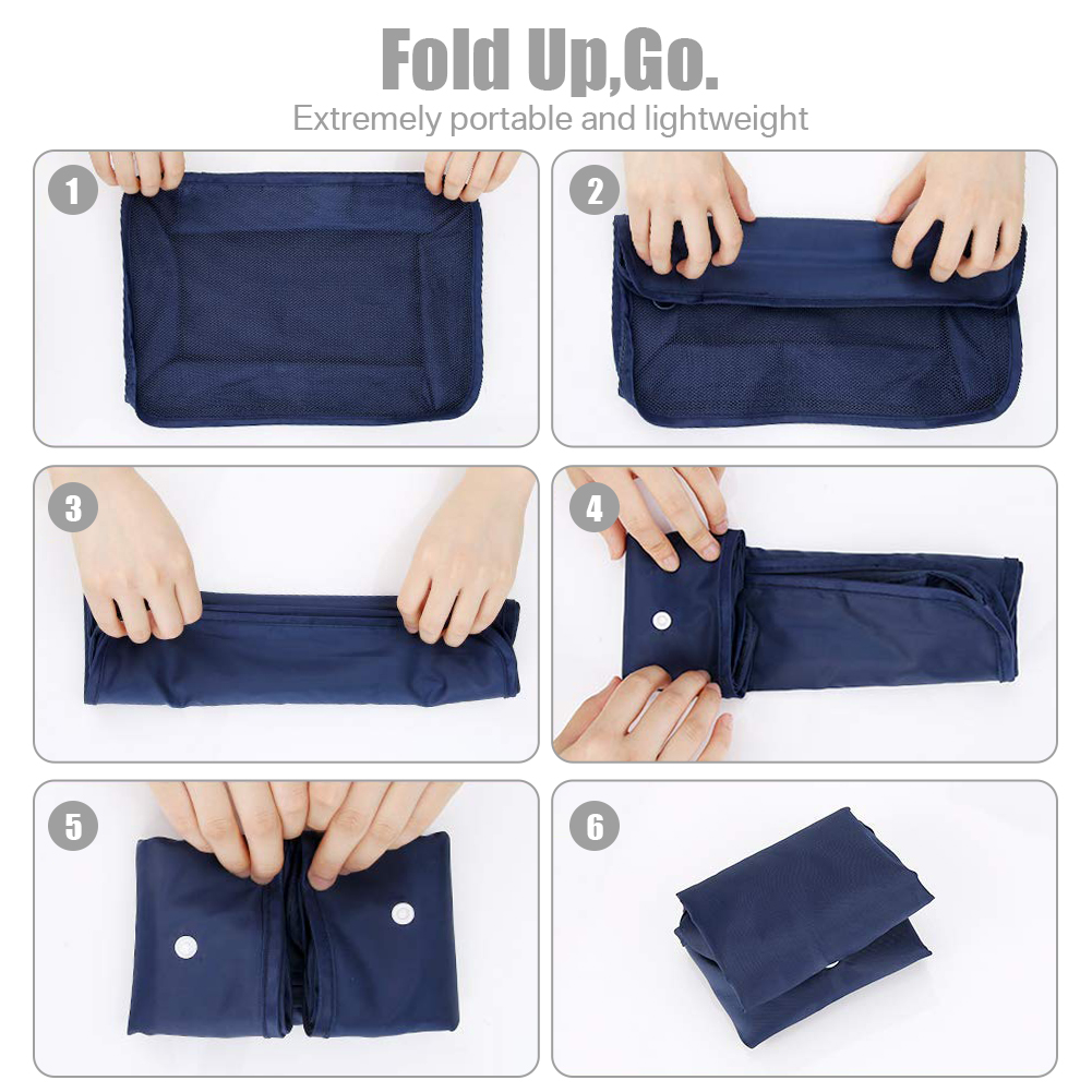 8 Set Packing Cubes Luggage Organizers Bags 3