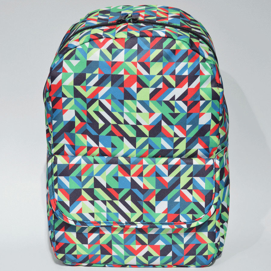 Premium Sublimation Backpack w/ Front Flap Pocket 7