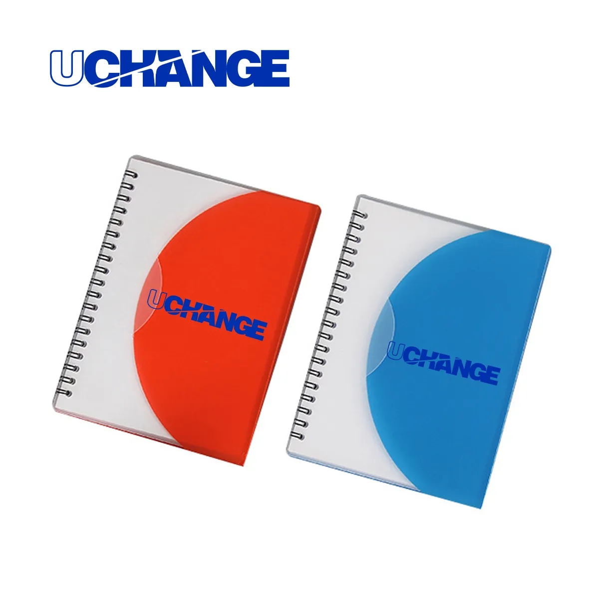 Spiral Notebook With Translucent Pocket Cover 3