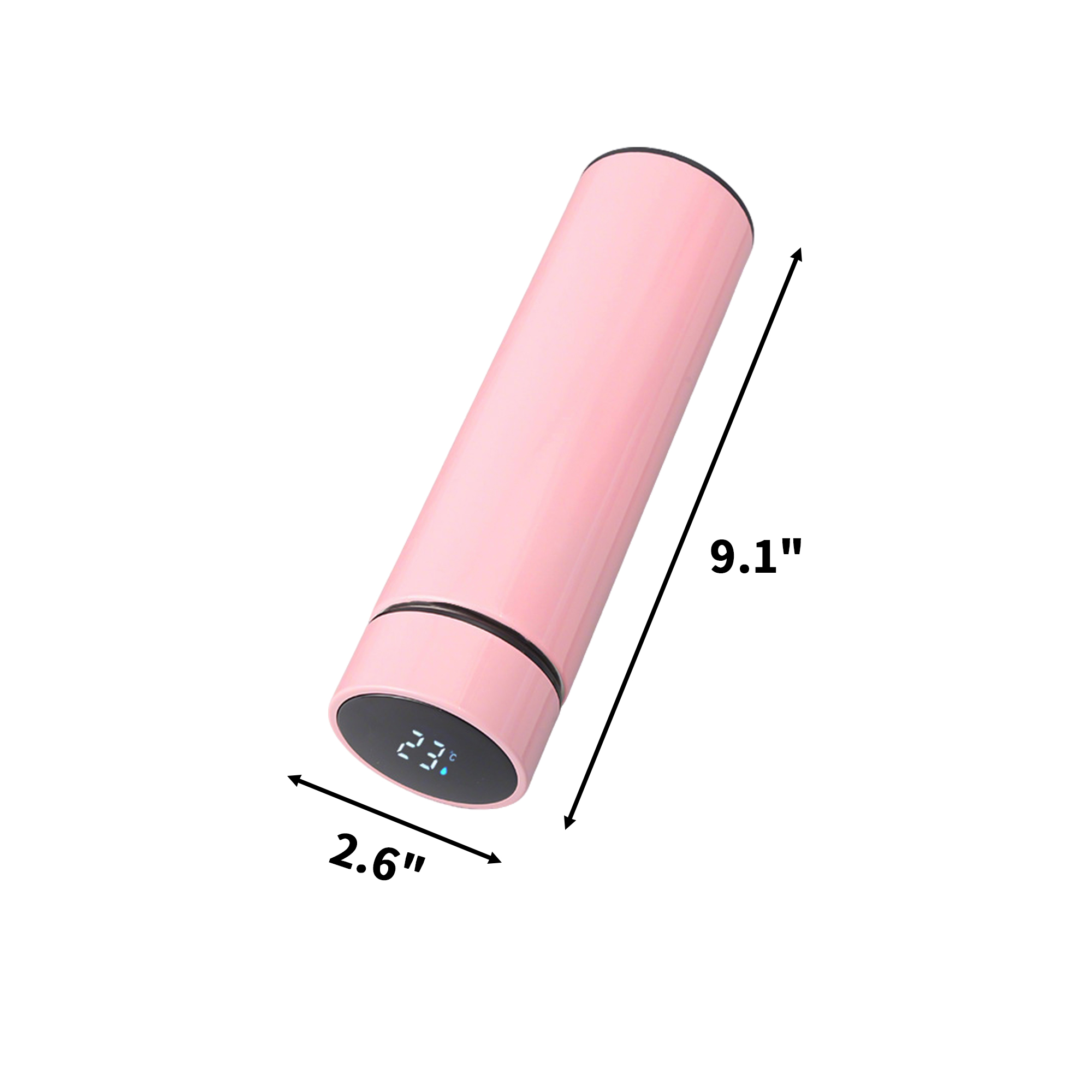 17oz Stainless Steel Vacuum Thermos With Temperature Display 9