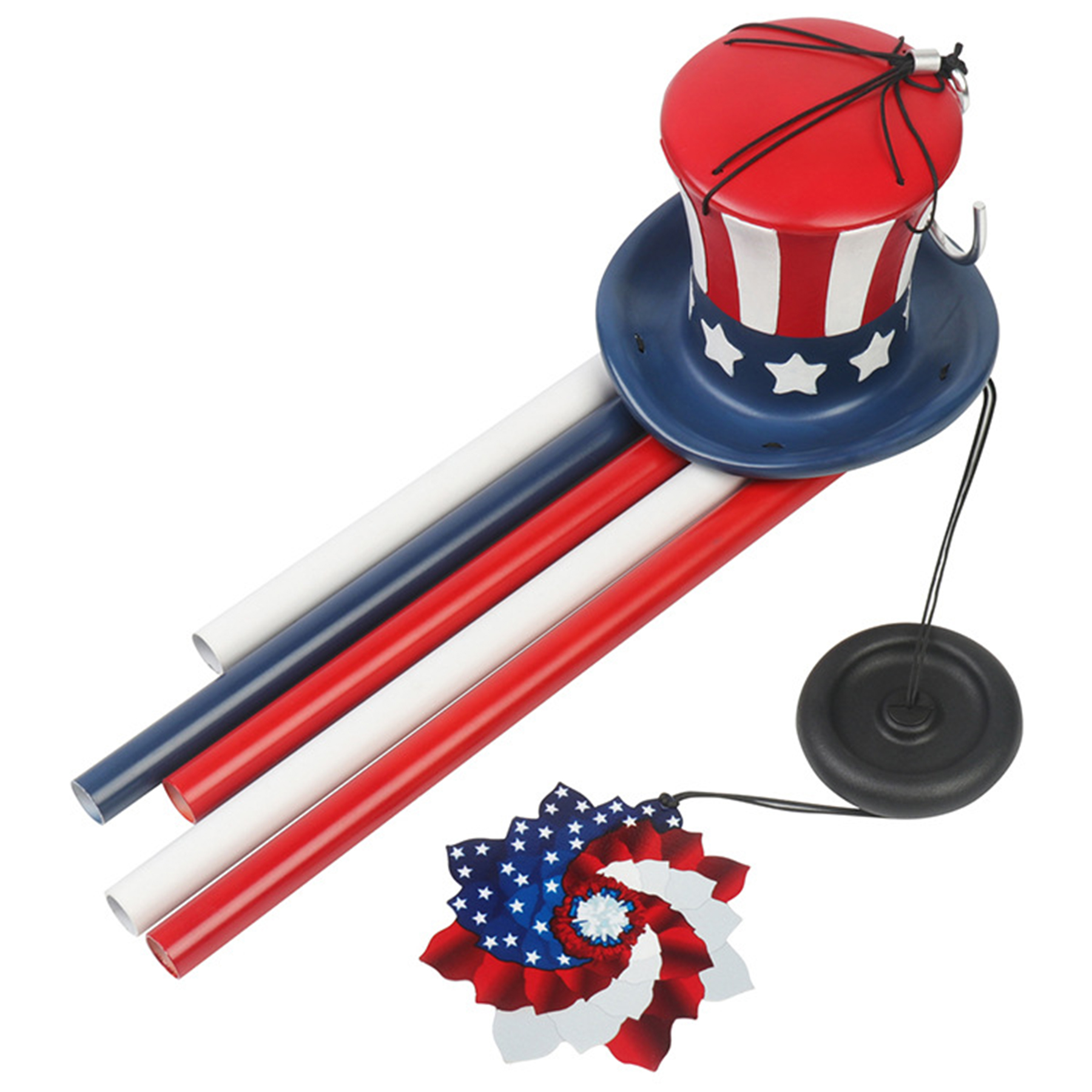 Usa American Patriotic Wind Chimes 1