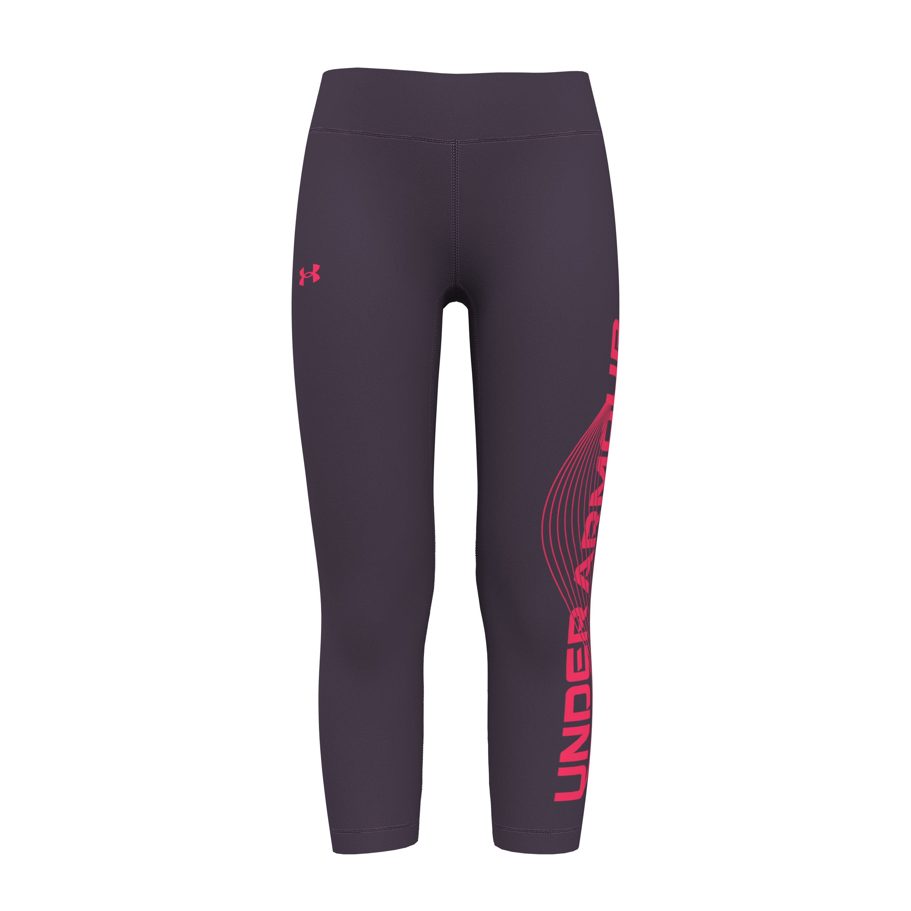 UA Motion Branded Girls' Crop 5