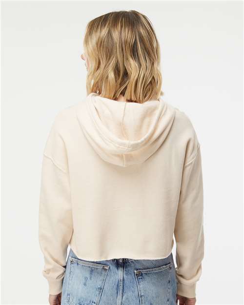 Women's Lightweight Crop Hooded Sweatshirt - AFX64CRP 5