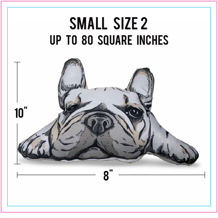 Small Size 2 Full Color Life-Like Pillow (Up to 80 square inches) 4