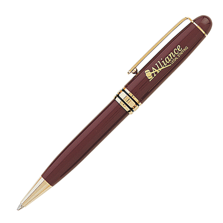 Danish-I Luxury Ballpoint Pen with Gold Accents 6