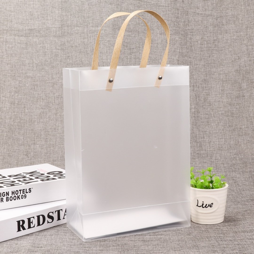 Transparent Shopping Gift Handbag 4