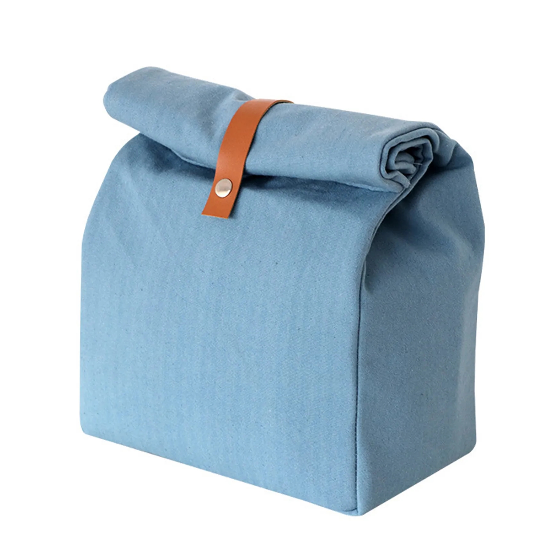 Canvas Thickened Simple Portable Bag, custom tote bag with logo imprint 3
