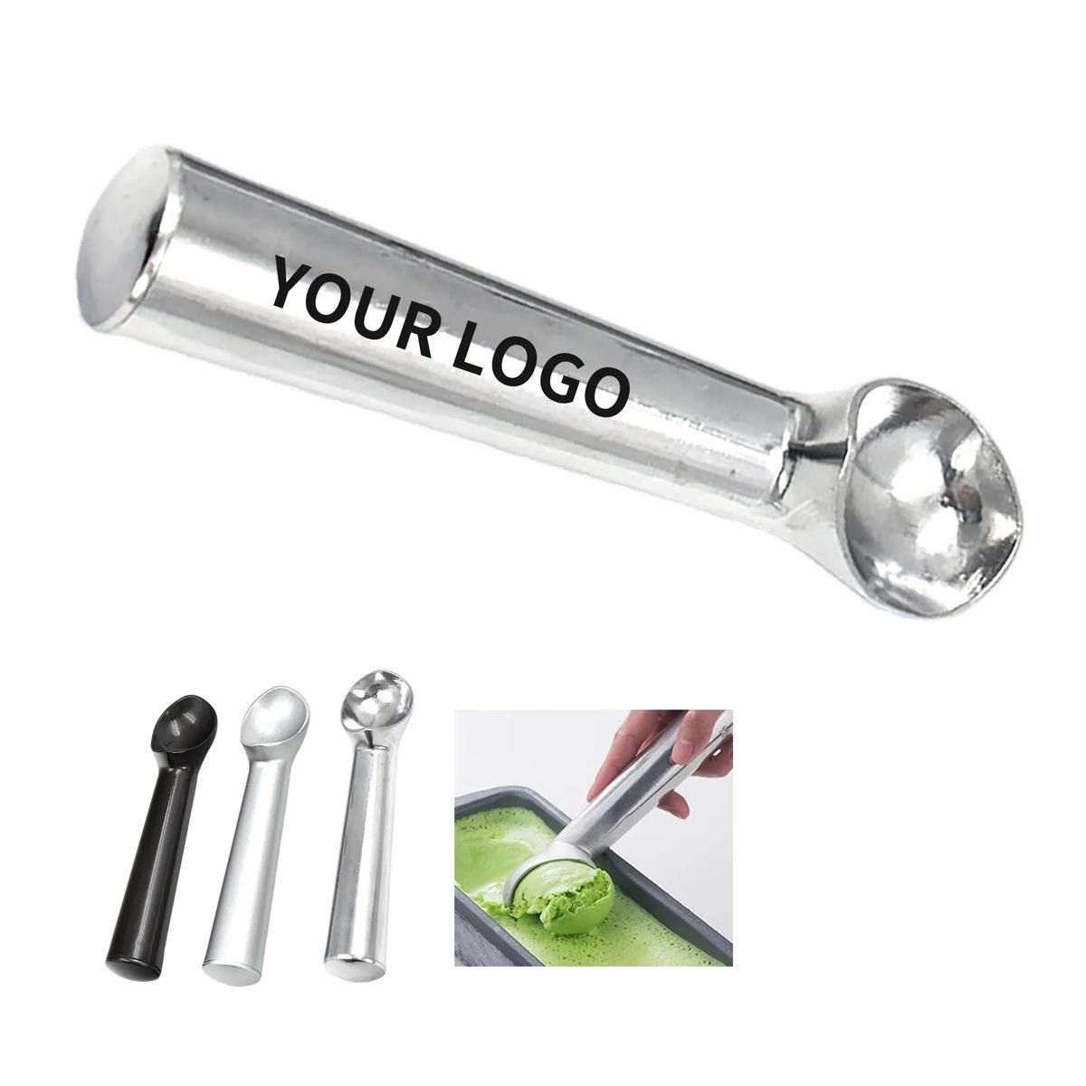 Ergonomic Ice Cream Server with Easy Grip Handle 6