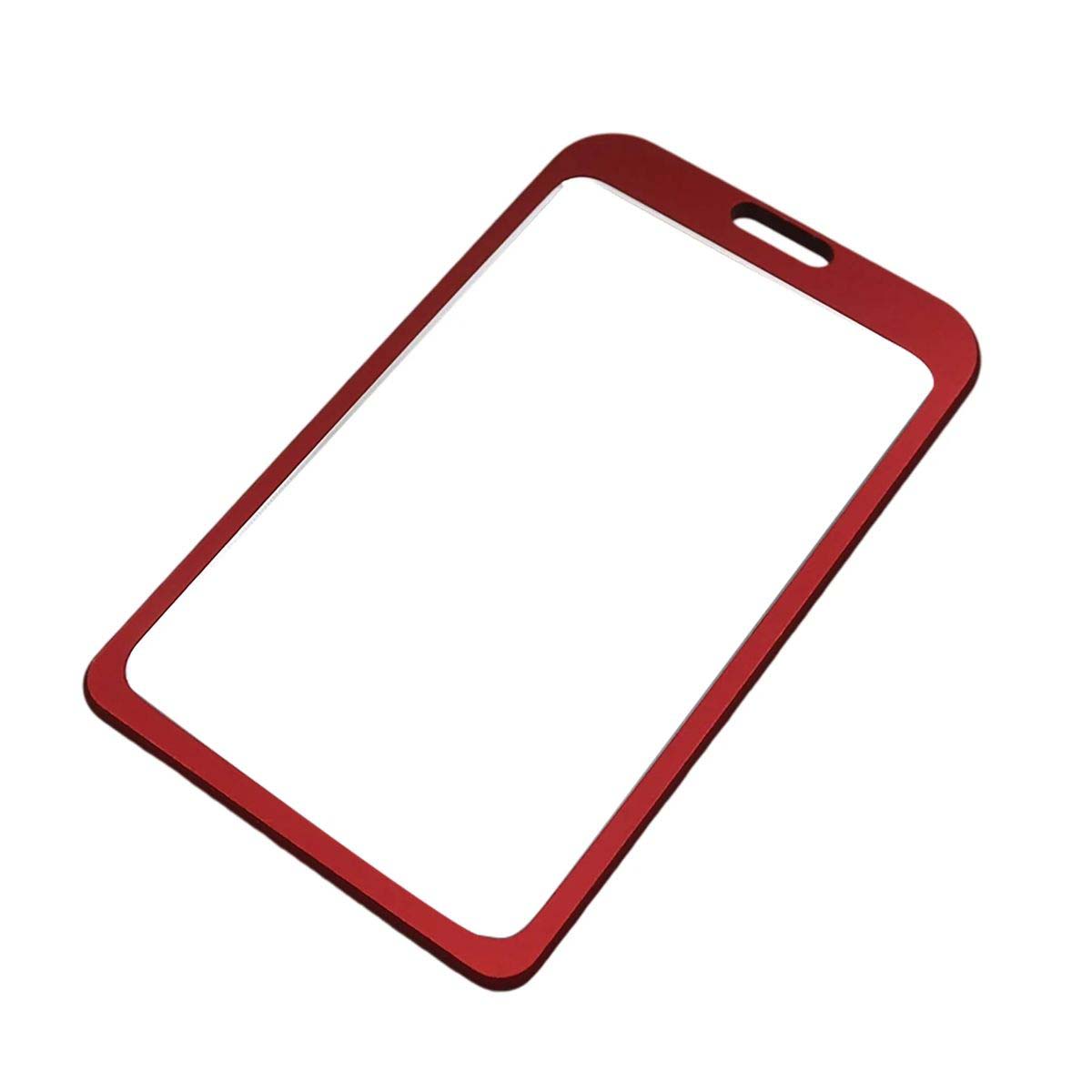 Portable Badge Holder Metal with Lanyard 5