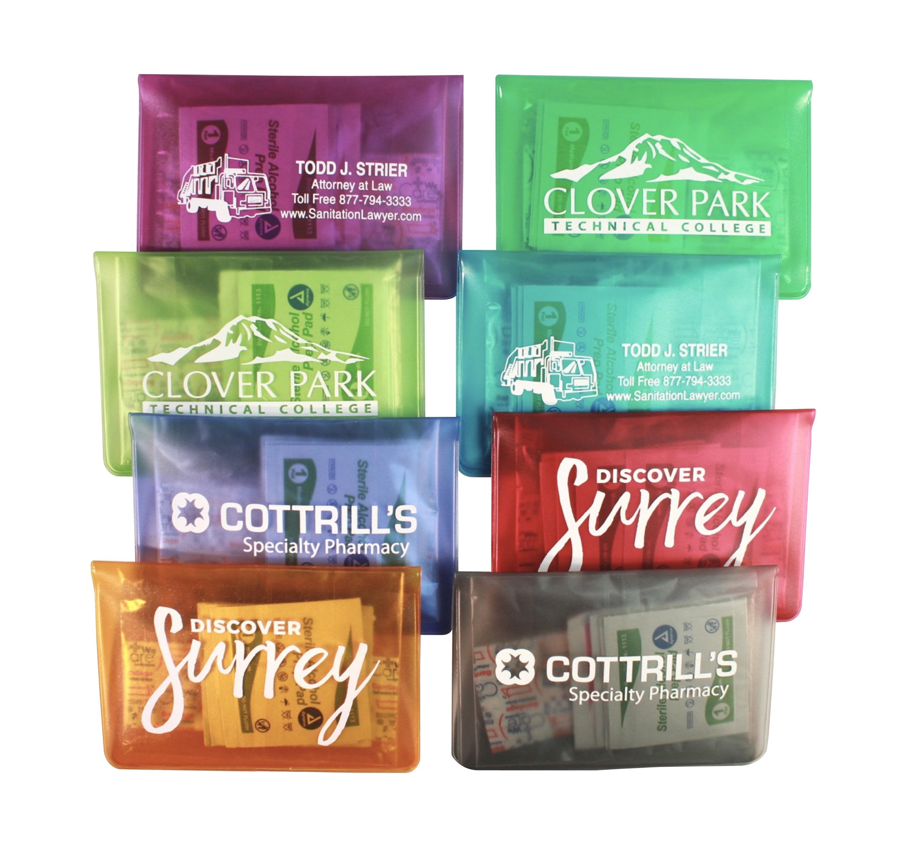 First Aid Case in Translucent Vinyl Colors 1