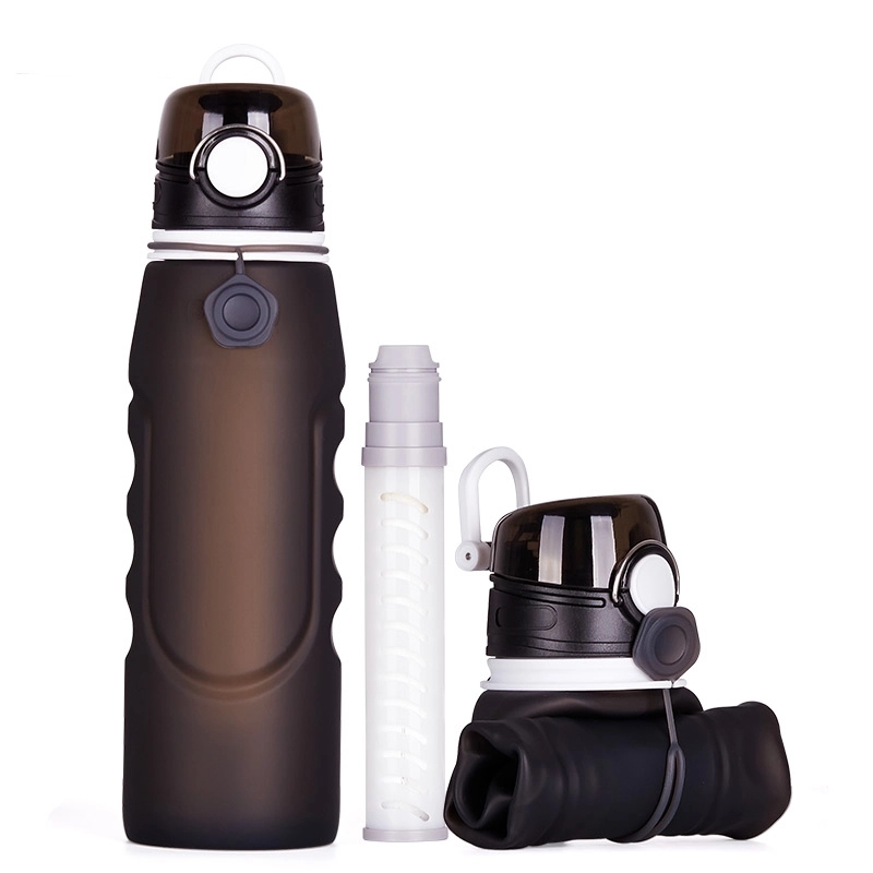 24oz Folding Sports Water Bottles- FDA certified 3
