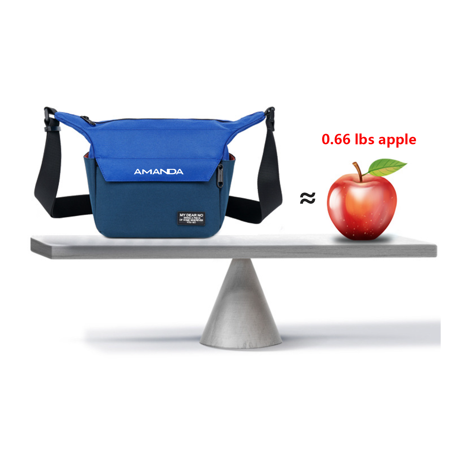 Color contrast waterproof casual camera messenger bag 9