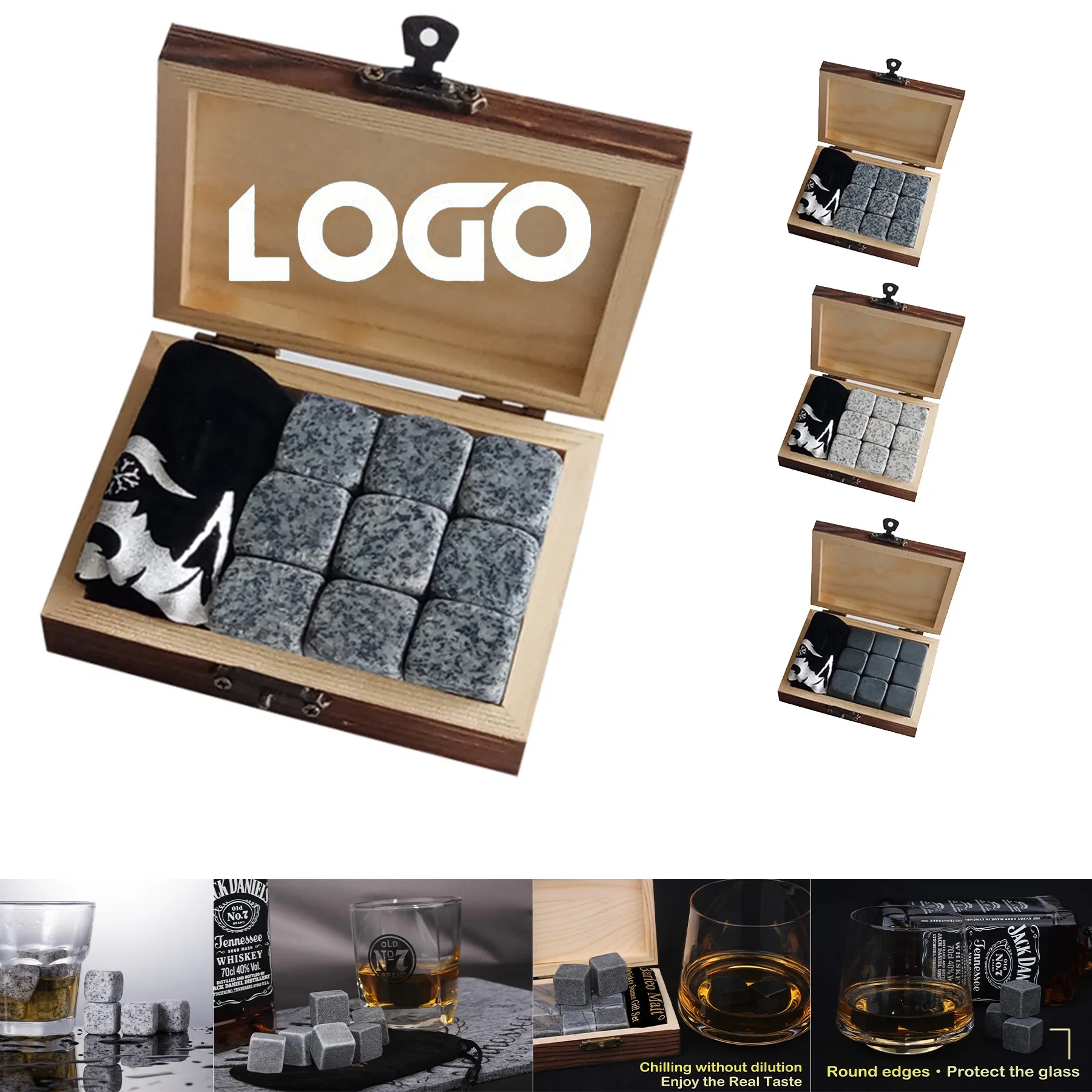 Whiskey Stones Gift Set 1