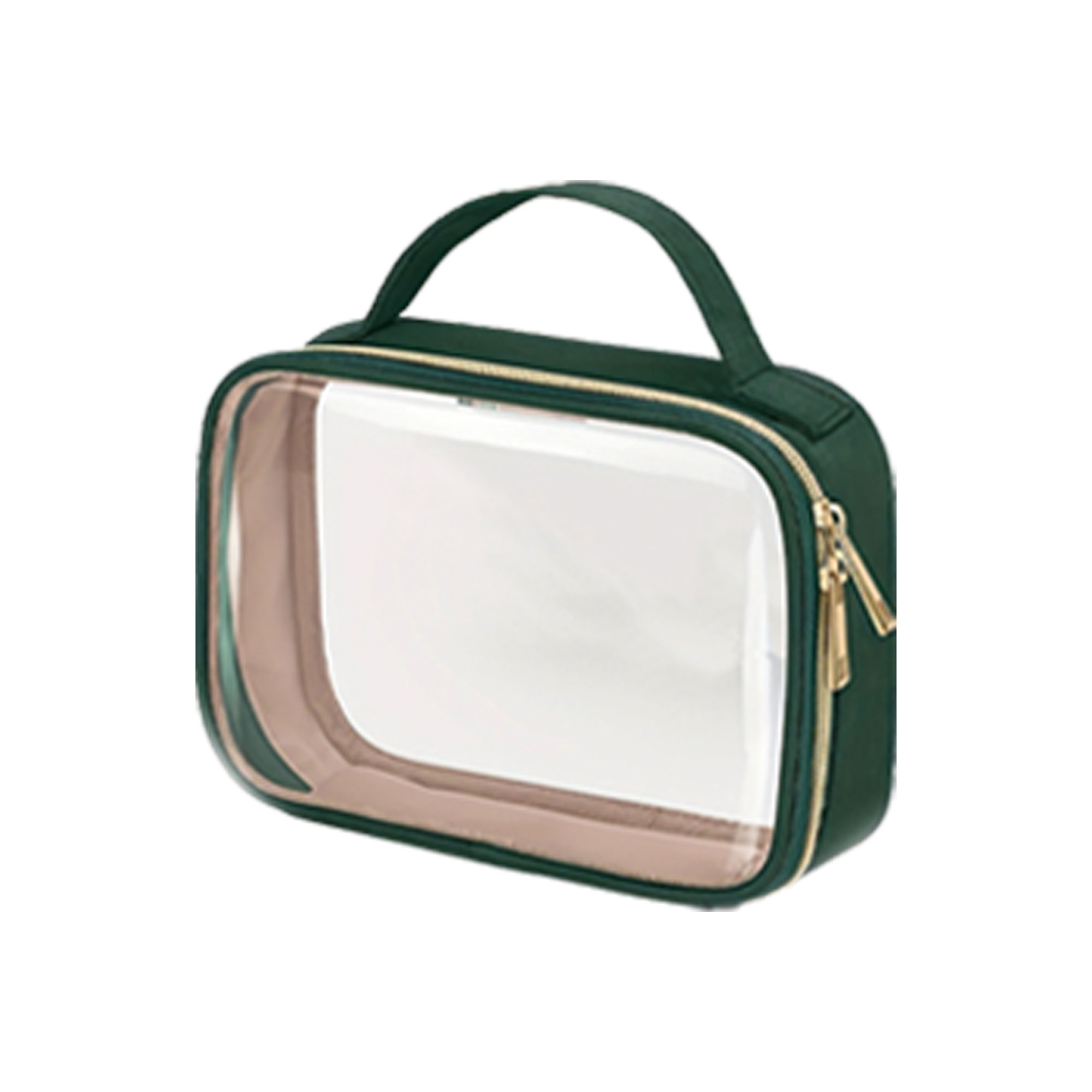 Clear Toiletry Bag with Handle 8