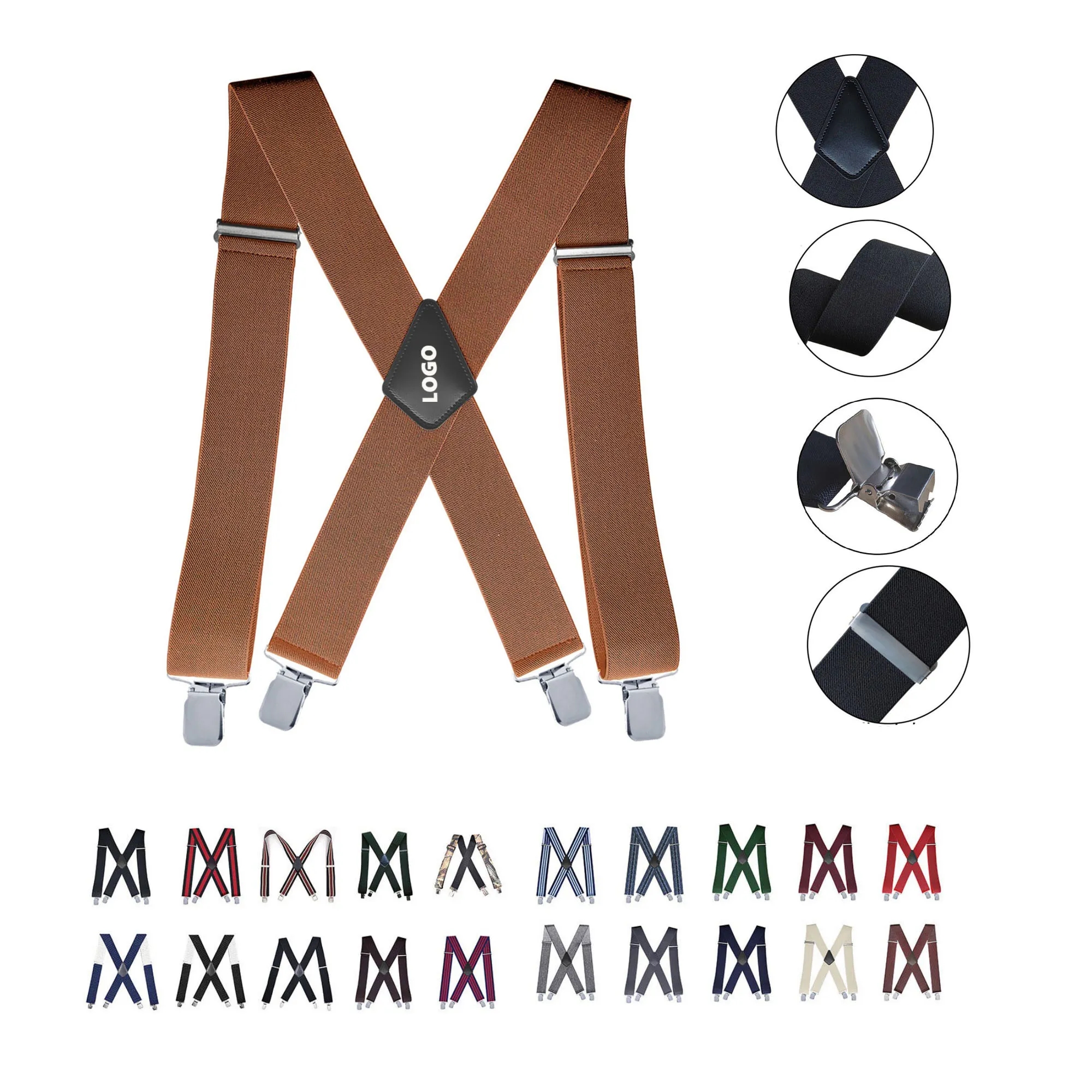 Unisex Adult X Back Suspender 28