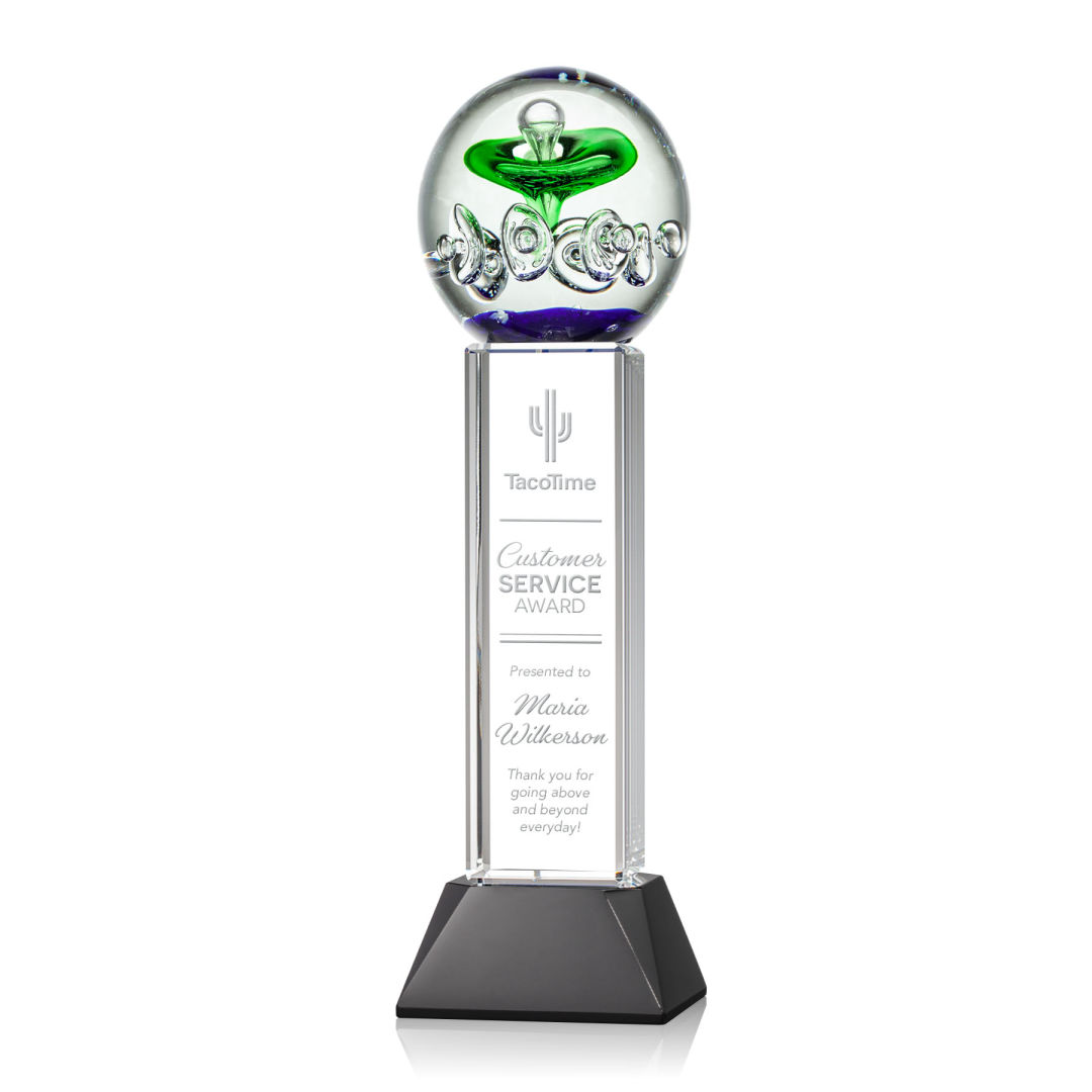 Aquarius Award on Stowe Base - Black 3