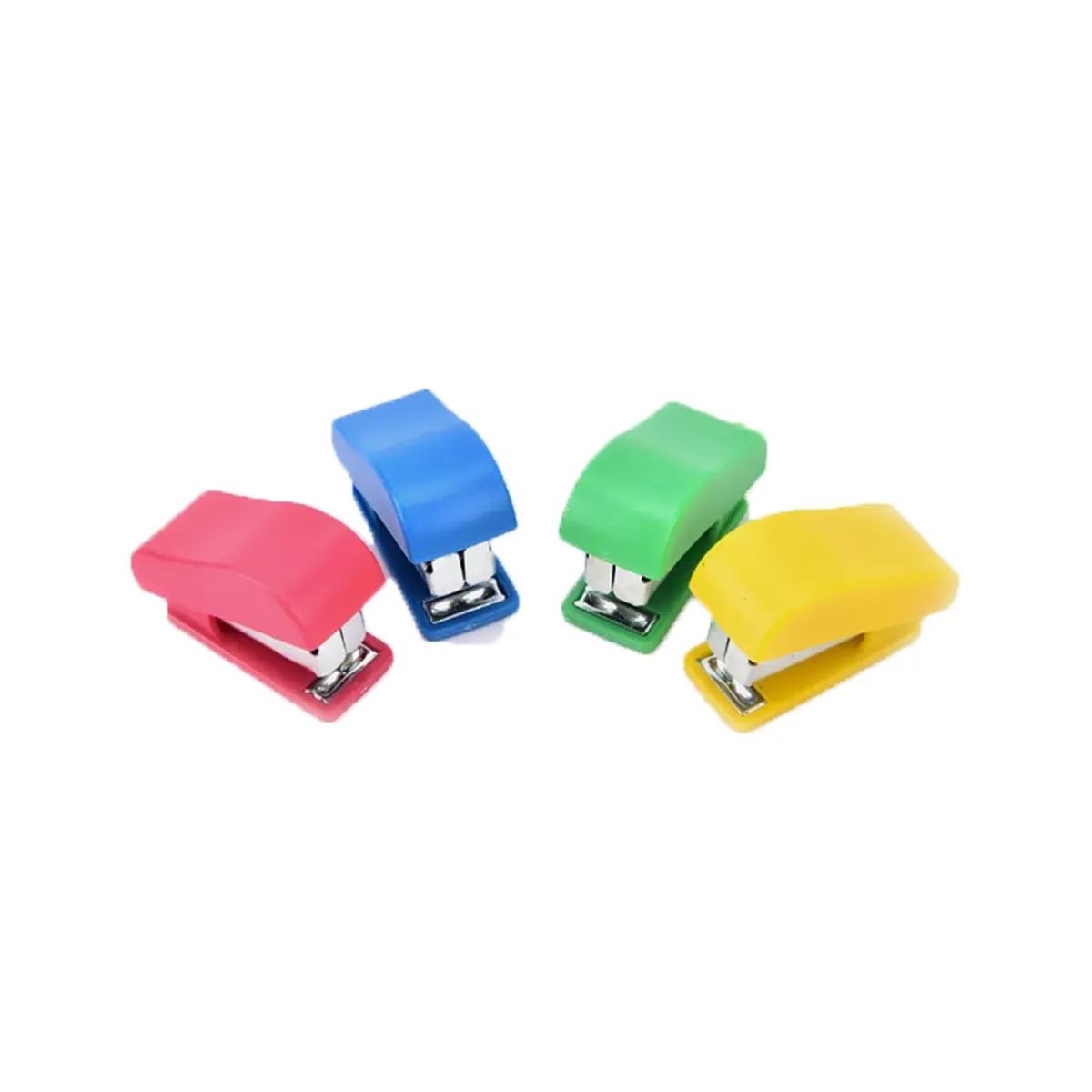 Portable Office Tiny Stapler Small Labor-saving Cartoon Set 2