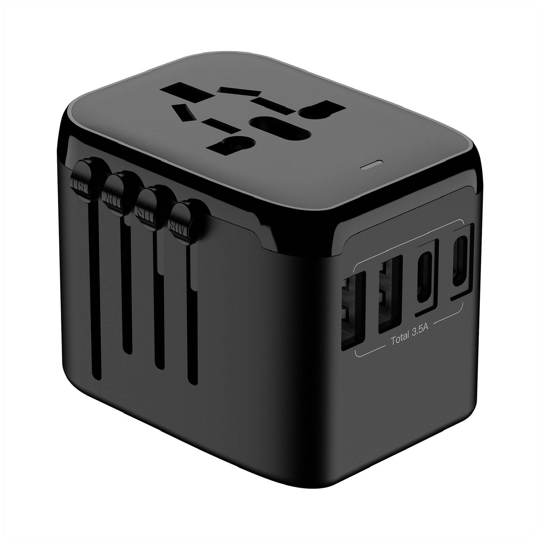 4 plugs Universal Travel Adapter 4