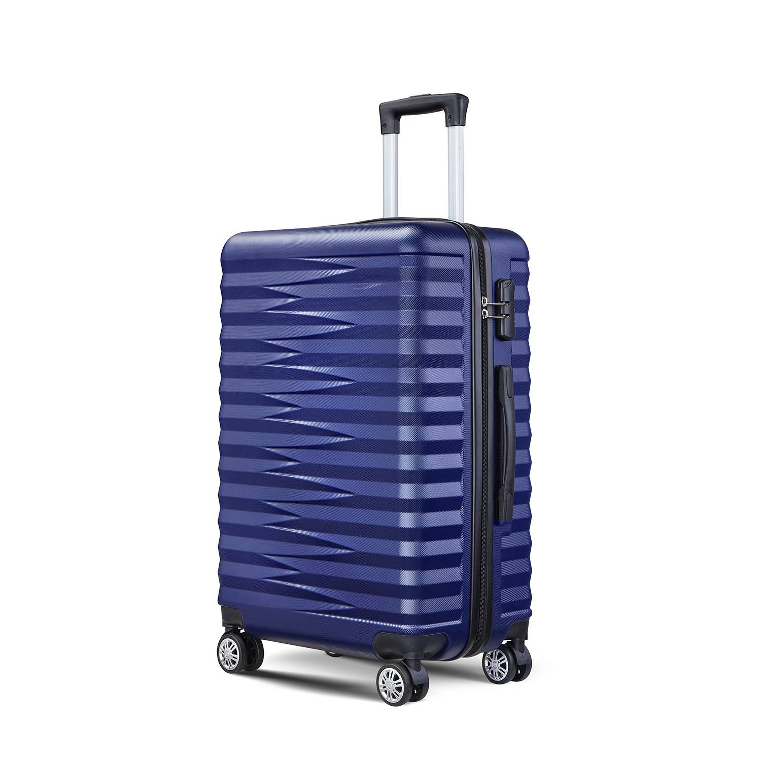 20 Inch Telescopic Locking Suitcase w/ Combination Lock 4
