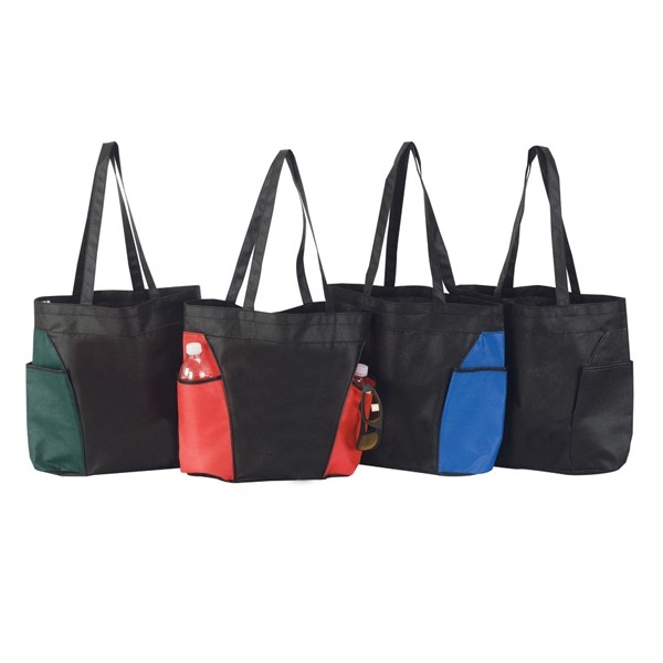 Jumbo Pocket Non-Woven Tote Bag 1