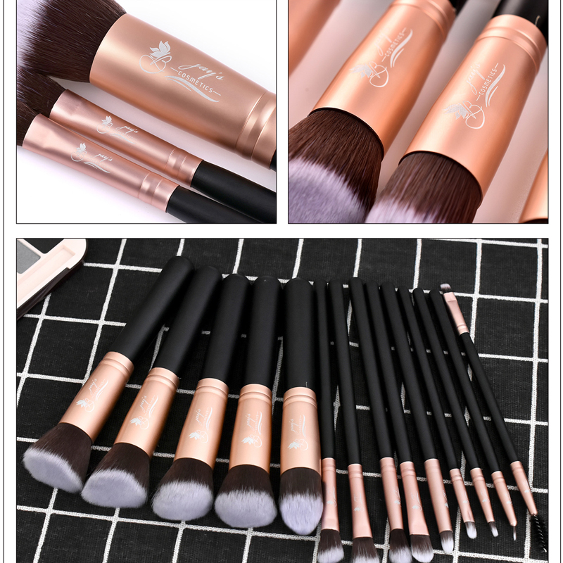 Premium Synthetic 14PCS Makeup Brush Set 10