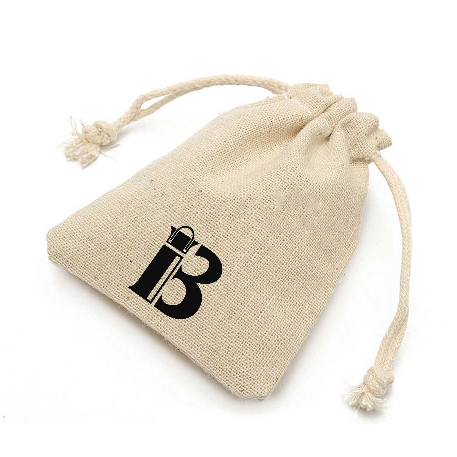 Drawstring Cotton Linen Bag 2