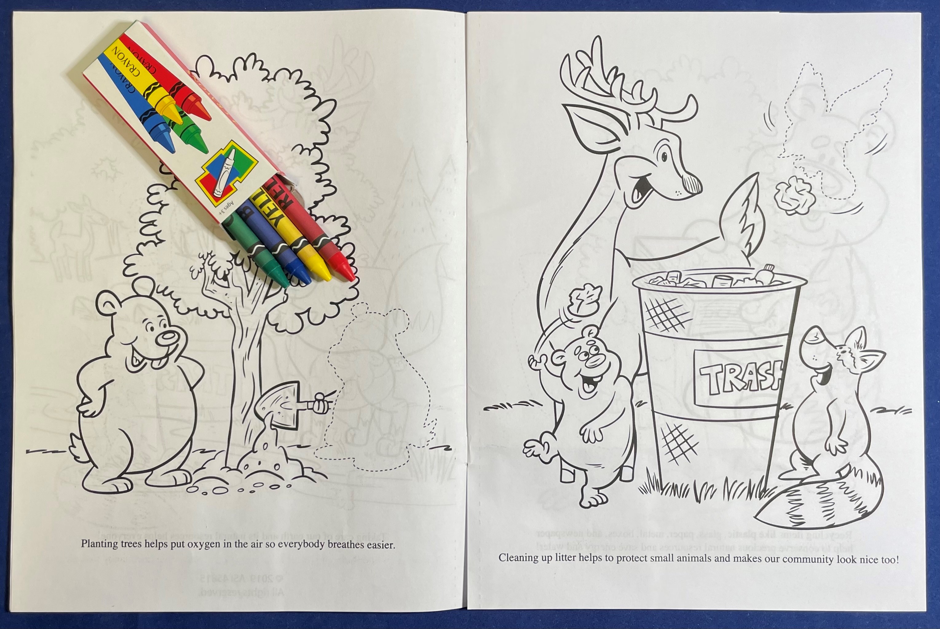 STICKER BOOK SET - Eco-Friendly Fun! Sticker Book Fun Pack 2
