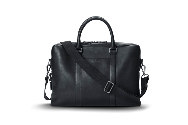 Shinola Computer Briefcase - Black 2