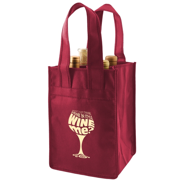 4 Bottle Wine Totes 1