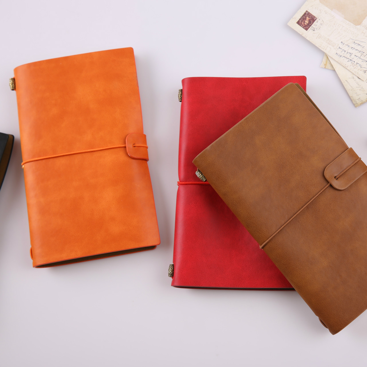 A6 Size Leather Travel Retro Journal Book 4
