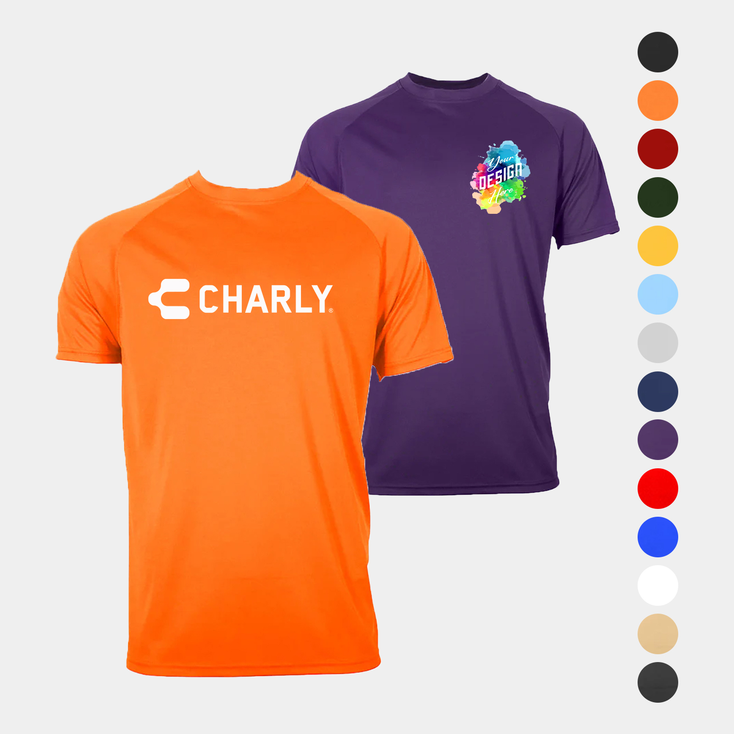 Men's Mesh-Back Performance Breathable T-Shirt 4