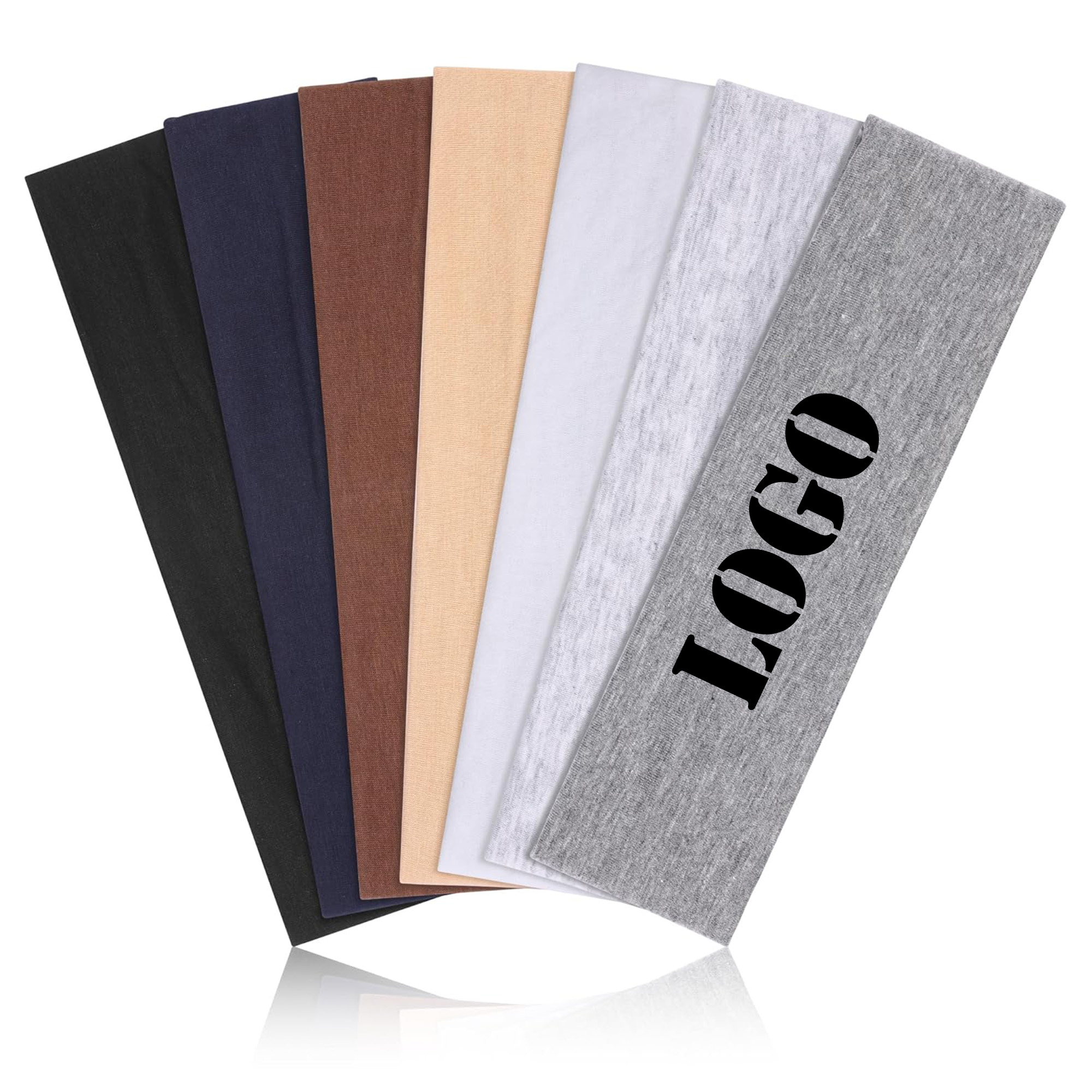 MOQ 50pcs Stretch Hair Band Sports Headband 2