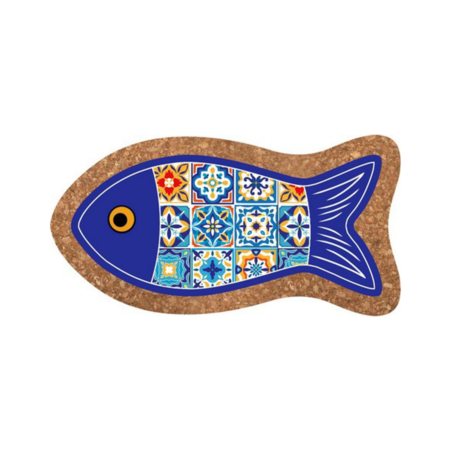 Fish Cork Coaster 3
